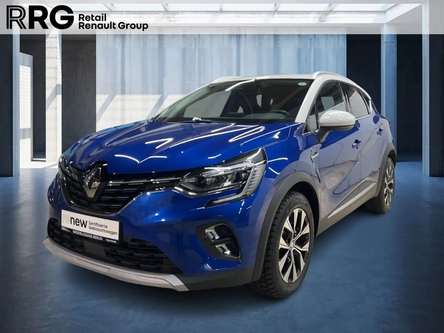 Renault Captur 1.3 TCE 140 Techno Blu/Azzurro - 1