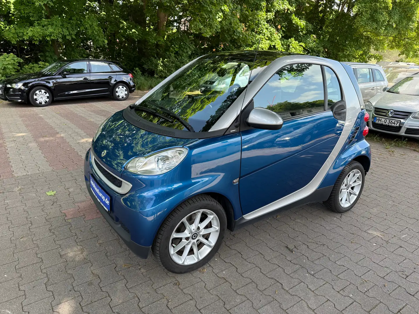 smart forTwo Basis 62kW+ Klima+ Allweterreifen Blauw - 1