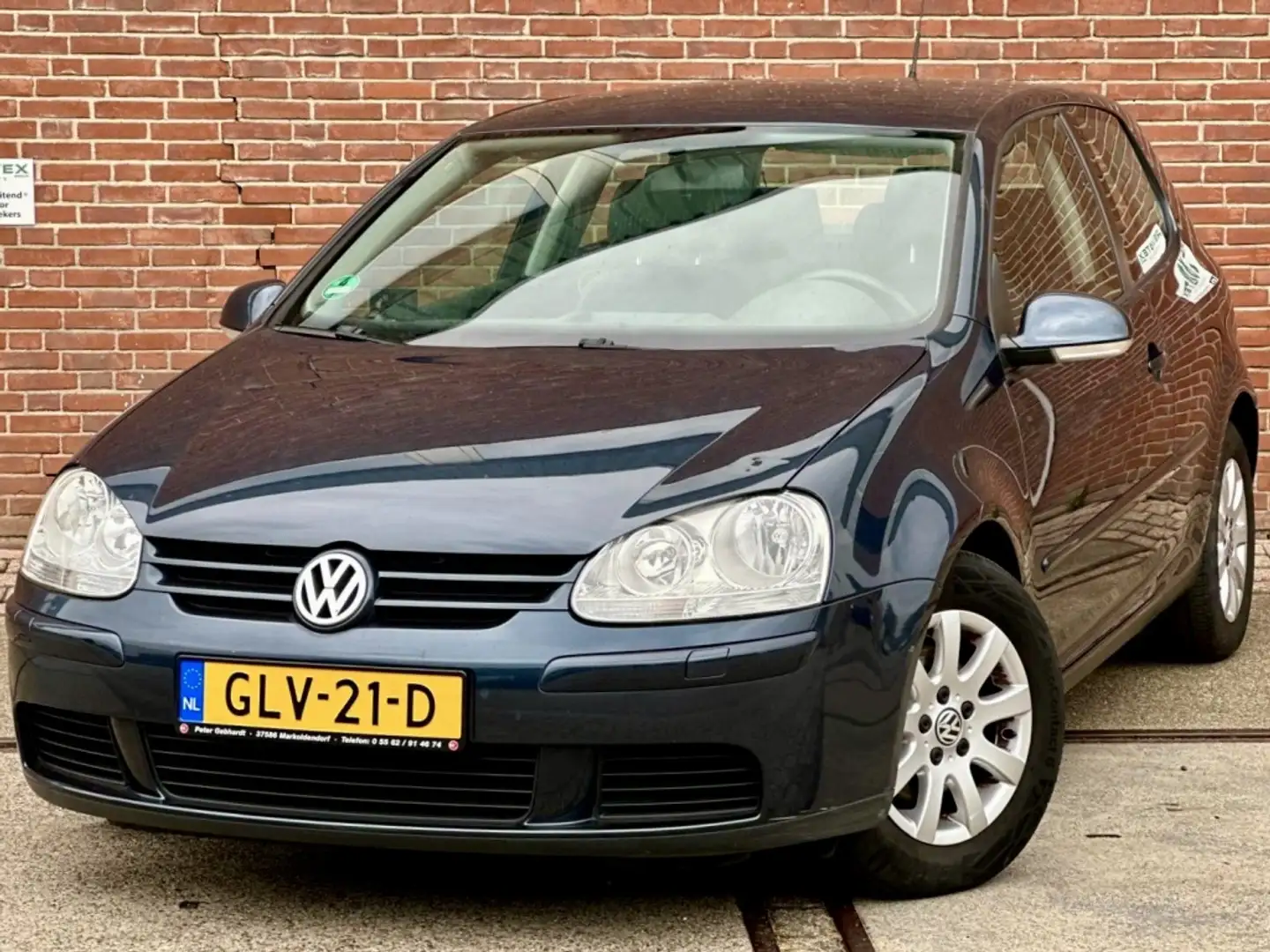 Volkswagen Golf 1.6 Turijn |Airco |Stuurbkr |Nieuwe APK | Blauw - 1