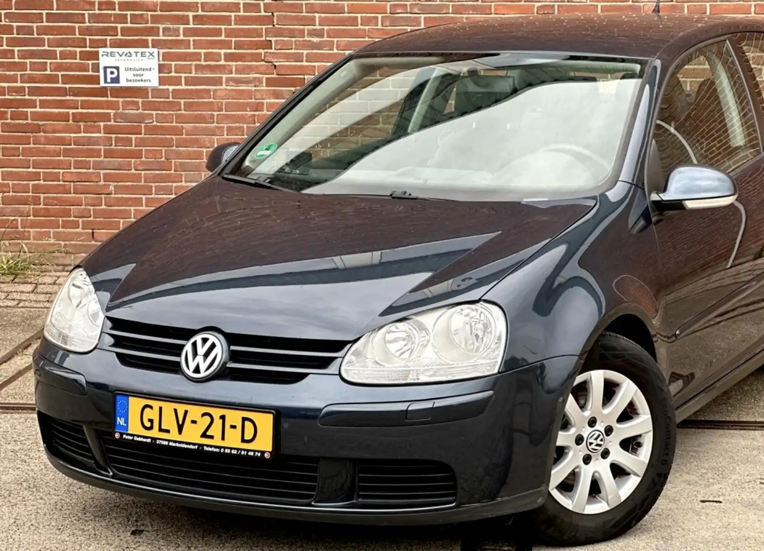 Volkswagen Golf 1.6 Turijn |Airco |Stuurbkr |Nieuwe APK | Blauw - 2