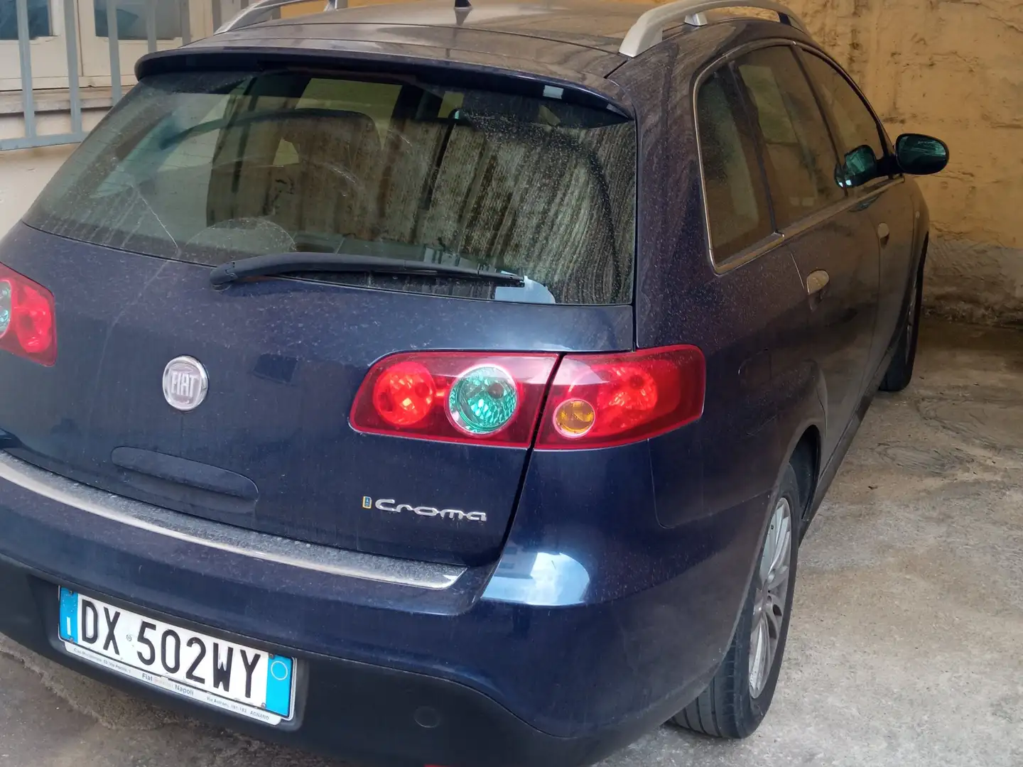 Fiat Croma Croma II 2007 1.9 mjt 8v Dynamic Blu/Azzurro - 2