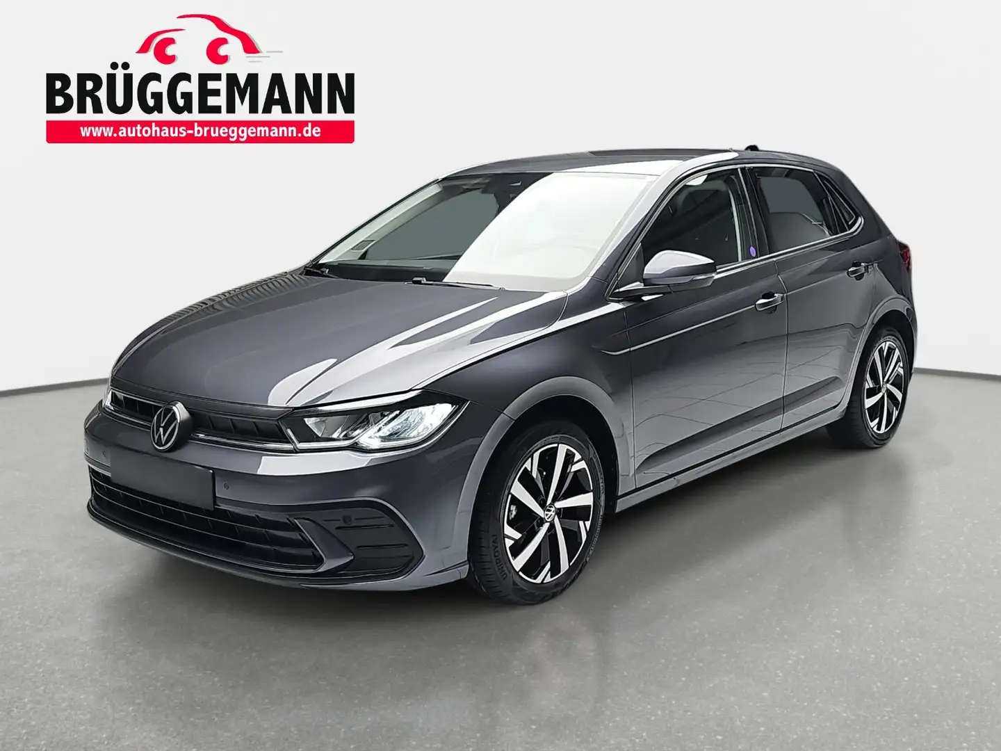 Volkswagen Polo POLO 1.0 TSI DSG LIFE NAVI LED SICHT WINTER APP-CO Grijs - 1