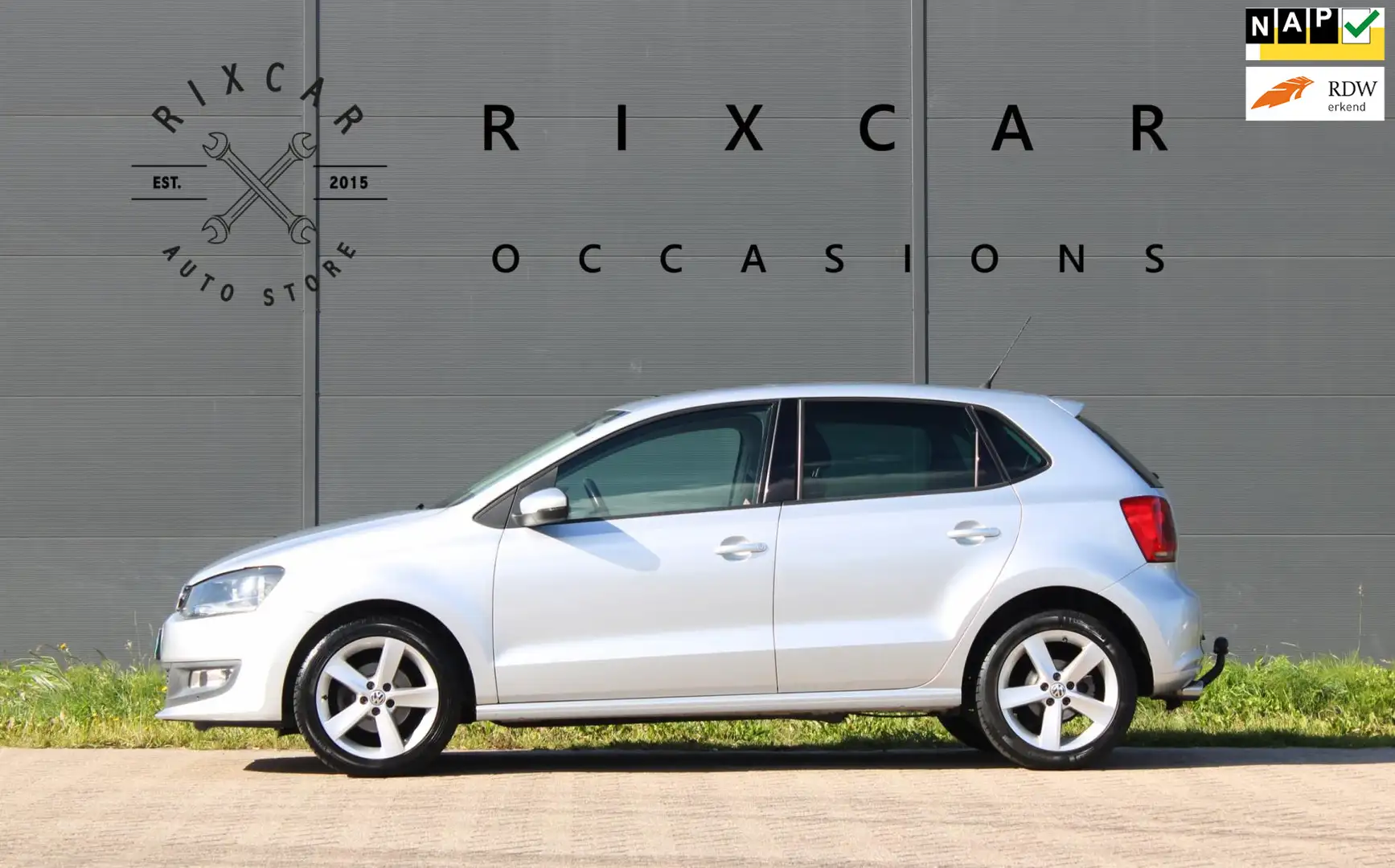 Volkswagen Polo 1.2 TSI Highline Automaat Climate Trekhaak !!NIEUW Gris - 1