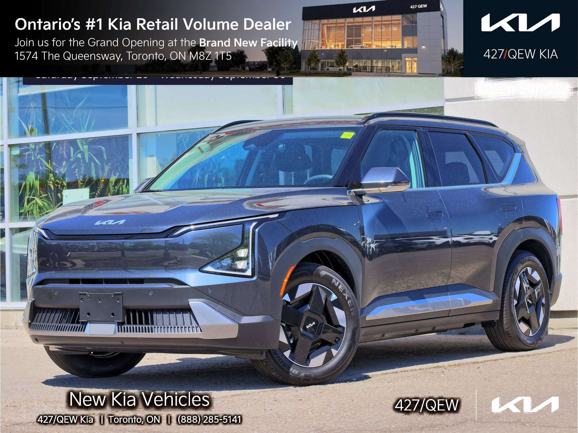 Gray 2027 Kia EV5 Automatic