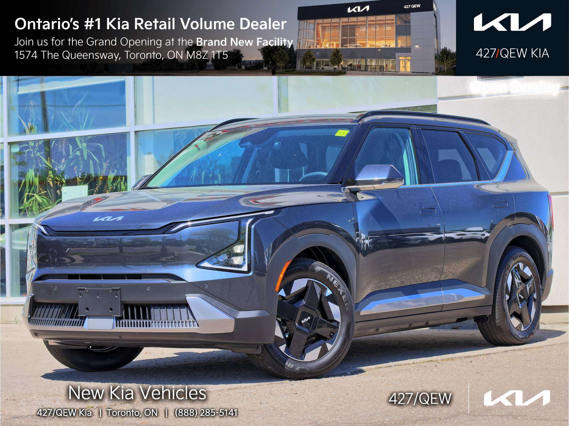 Gray 2027 Kia EV5 Automatic