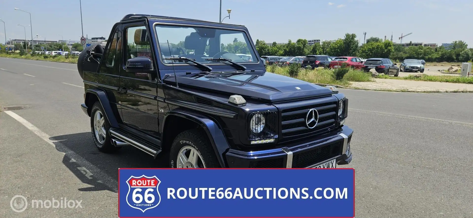 Mercedes-Benz G 500 Cabriolet 2013 | Route 66 Auctions Zwart - 1