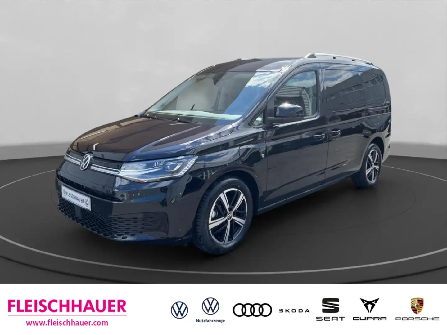 Volkswagen Caddy Sondermodell Goal eHybrid LED ACC SHZ PDCv+h Schwarz - 1