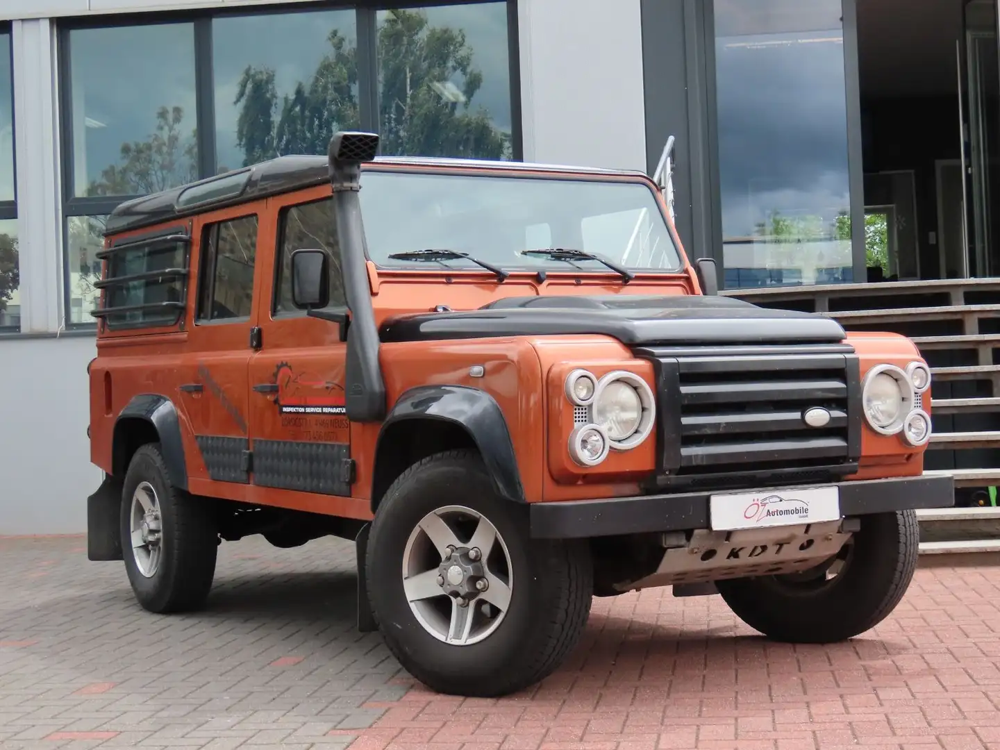 Land Rover Defender 110 XS Sitzheizung Klima 7 Sitze AHK Orange - 1