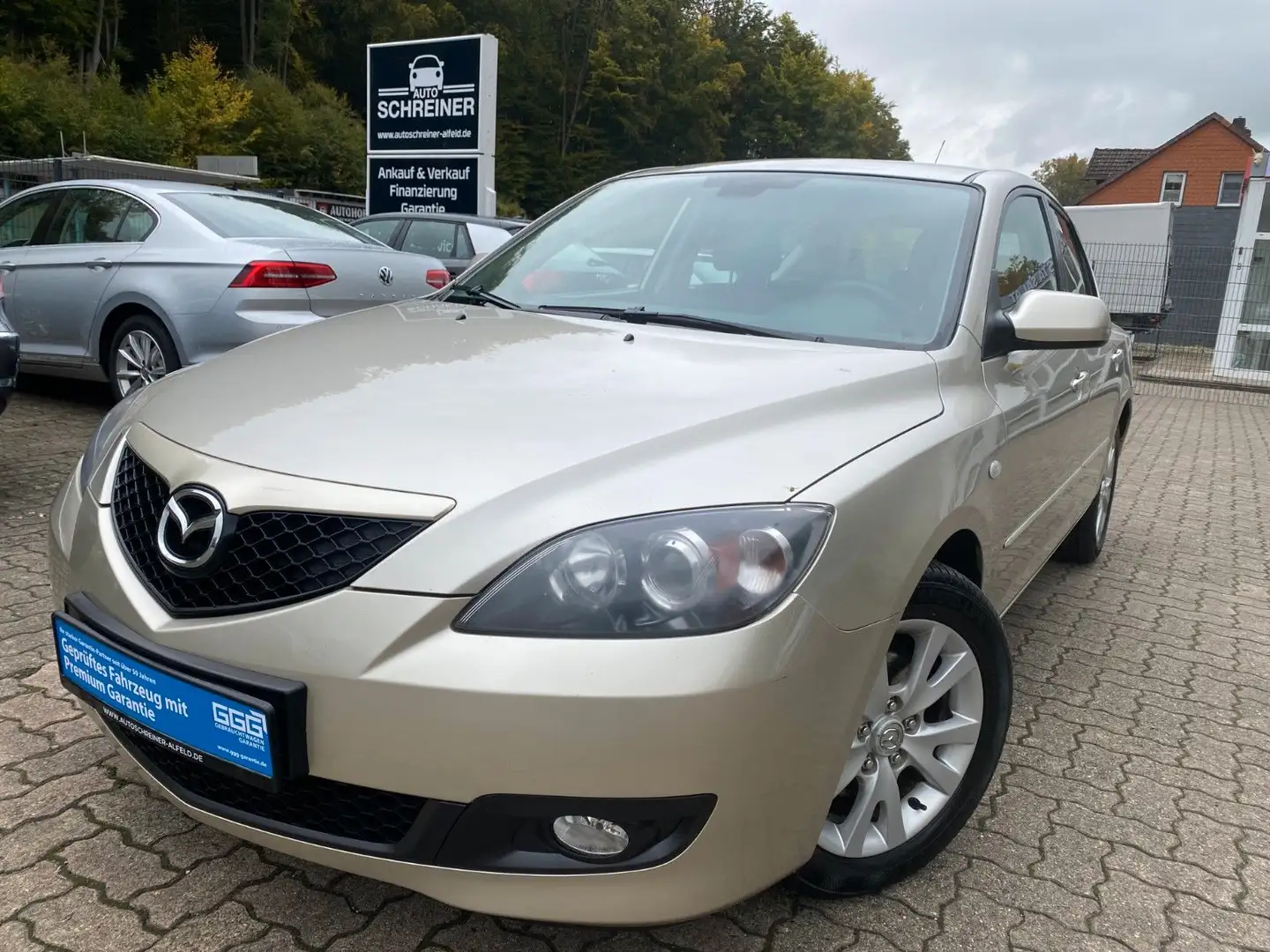 Mazda 3 Lim. 1.6 Sport Active KLIMA TÜV NEU Silber - 1