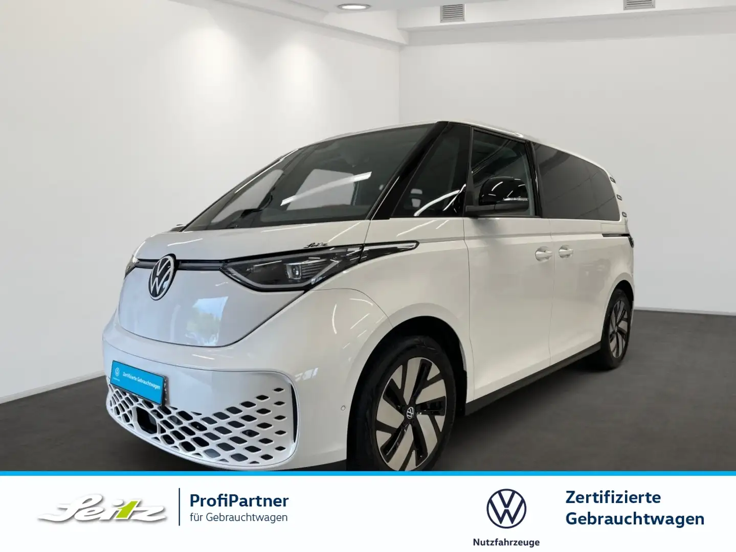 Volkswagen ID. Buzz ID.Buzz KR Pro *AHK*NAVI*MATRIX*SITZHEIZUNG* Weiß - 1