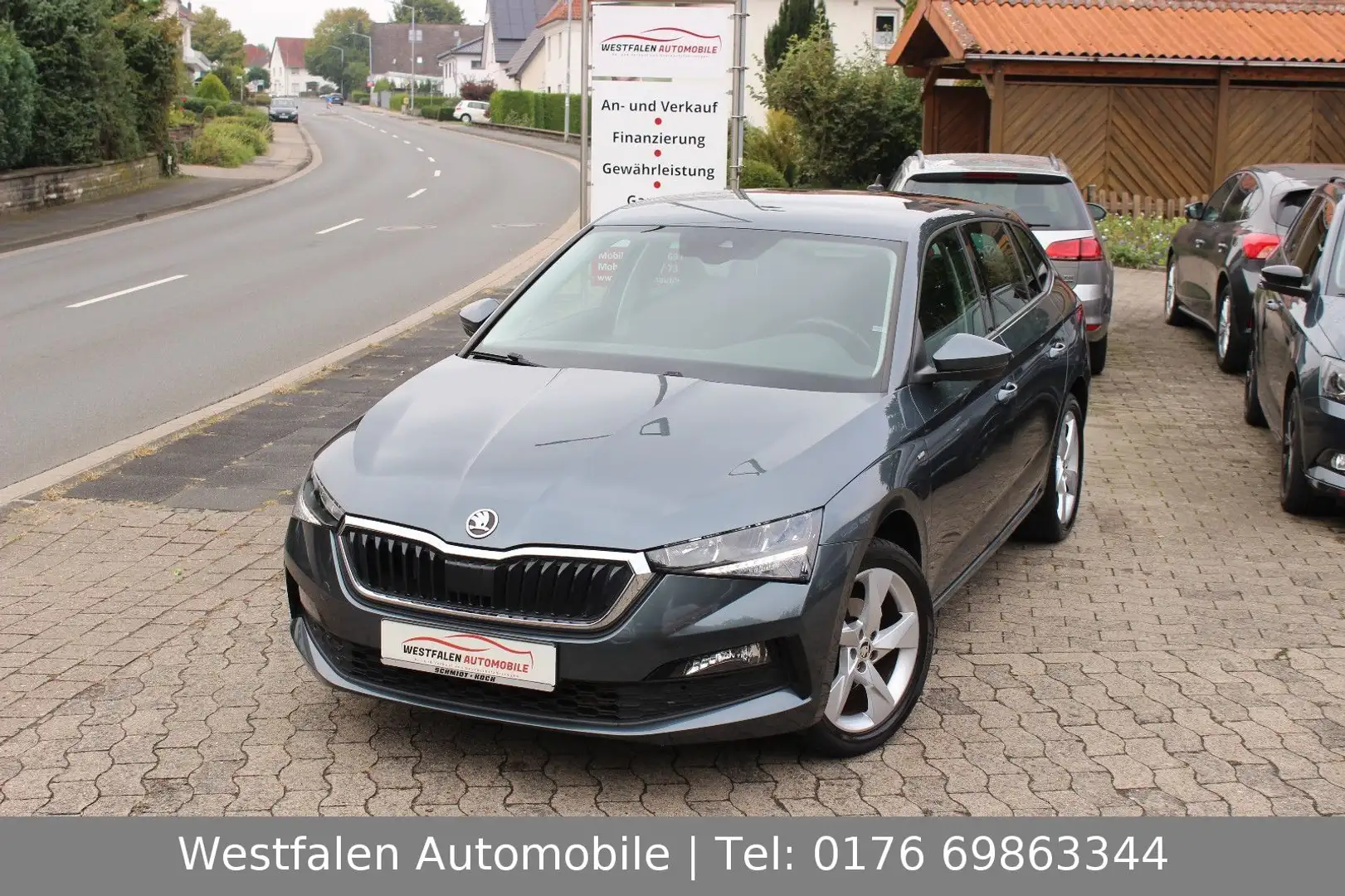 Skoda Scala Drive 125 years 116PS DSG|LED|ApCarPL|Frsp Grau - 1