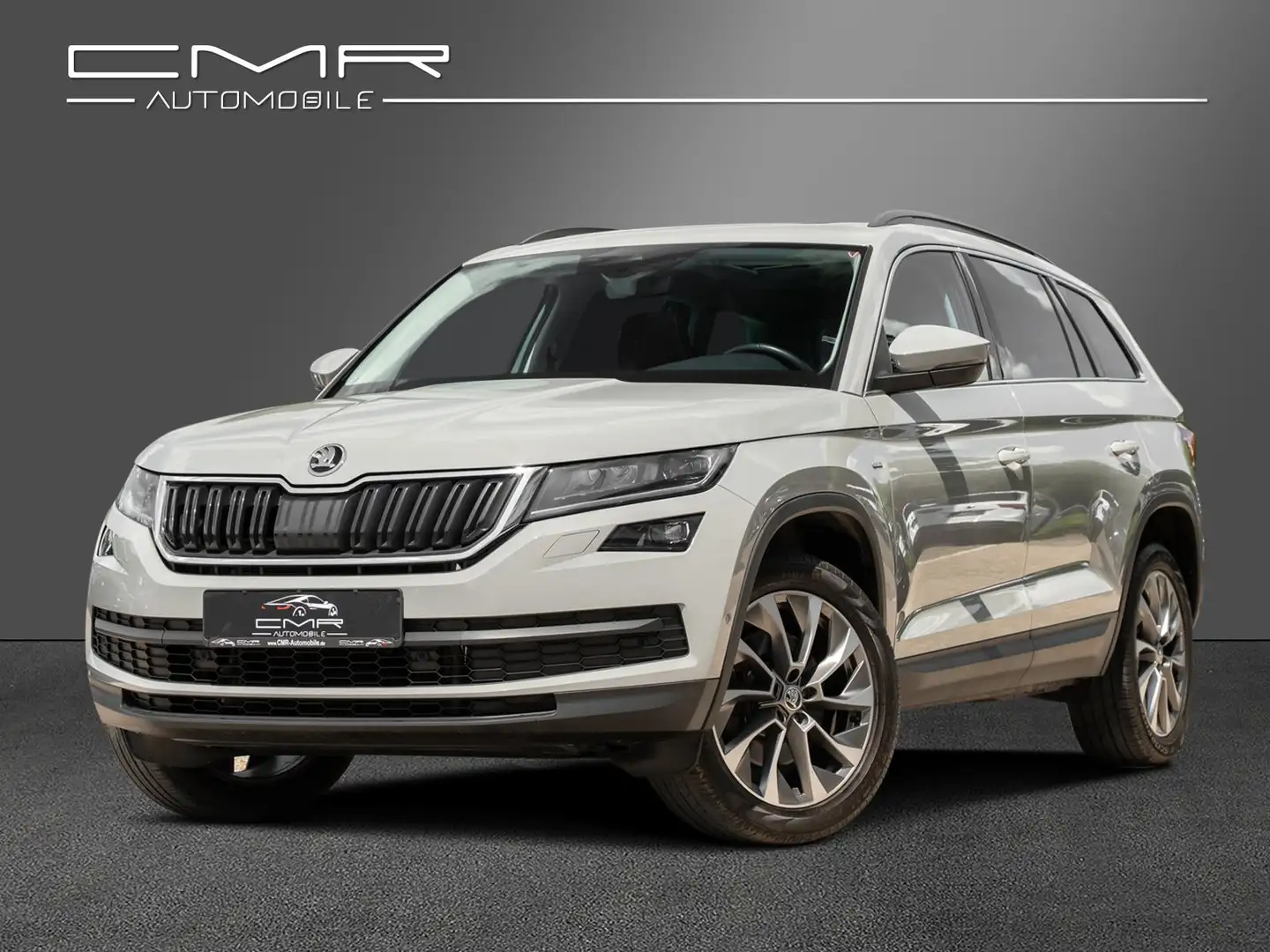 Skoda Kodiaq Clever 4x4 AHK PANO Sunset FamilyPak DAB+ Gris - 1