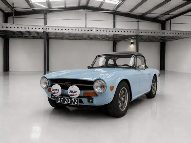 Triumph TR6 met overdrive