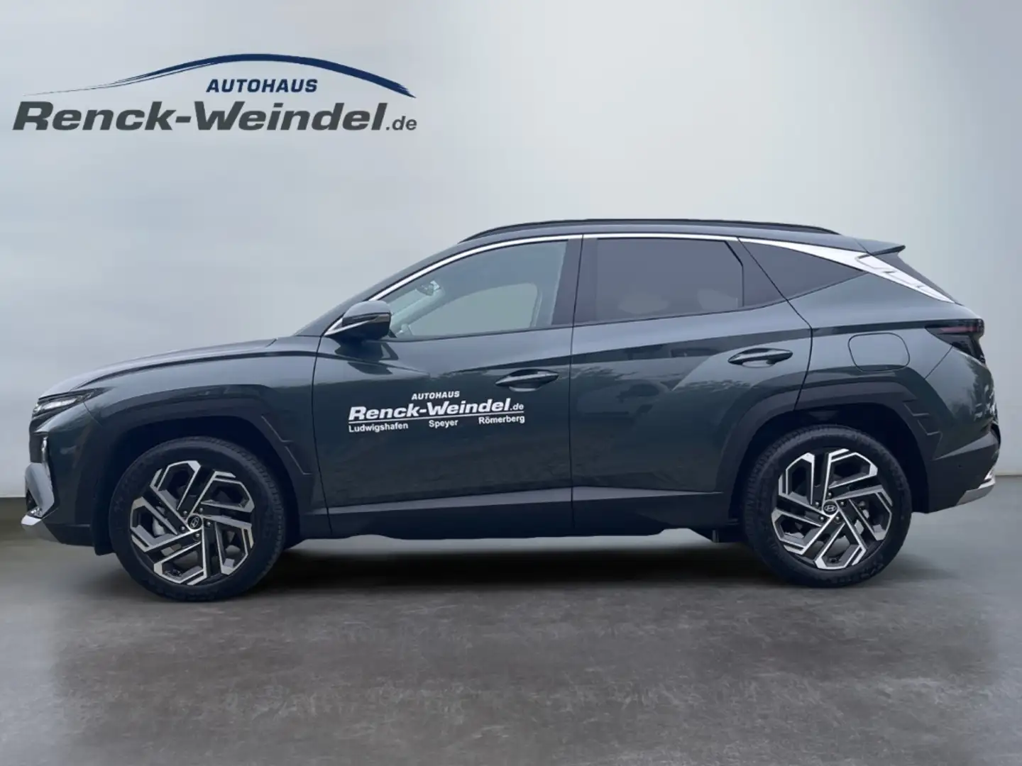 Hyundai TUCSON Prime 1.6 T-GDI HUD Navi Leder digitales Cockpit S Grün - 2