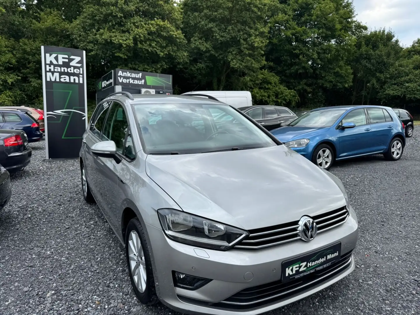 Volkswagen Golf Sportsvan VII Lounge*DSG* BMT/Temp*Sitz*PDC Zilver - 1
