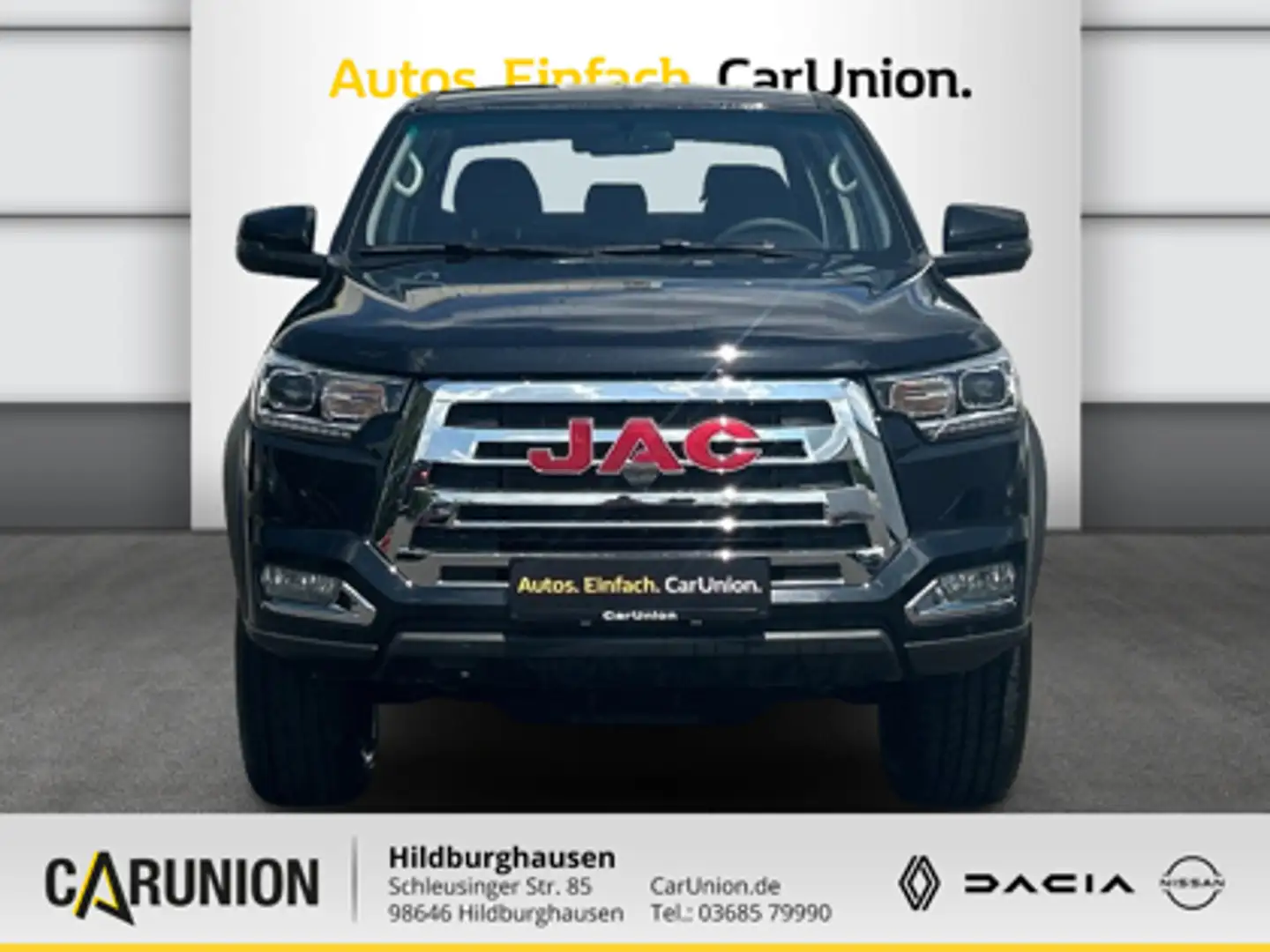 JAC Sonstige 8 Pro Pick Up Pro 4x4, 2,4L Turbo DoKa LKW-Zulassung Schwarz - 2