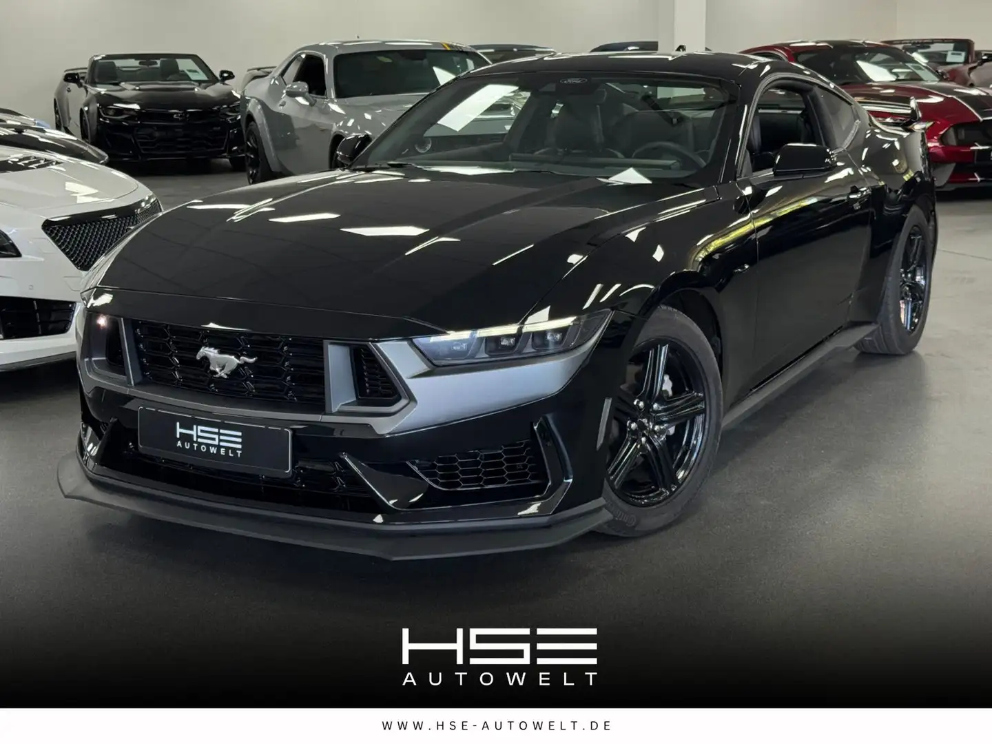 Ford Mustang 2,3l EcoBoost *NEUES MODELL / SZH / BELÜFT* Negru - 1