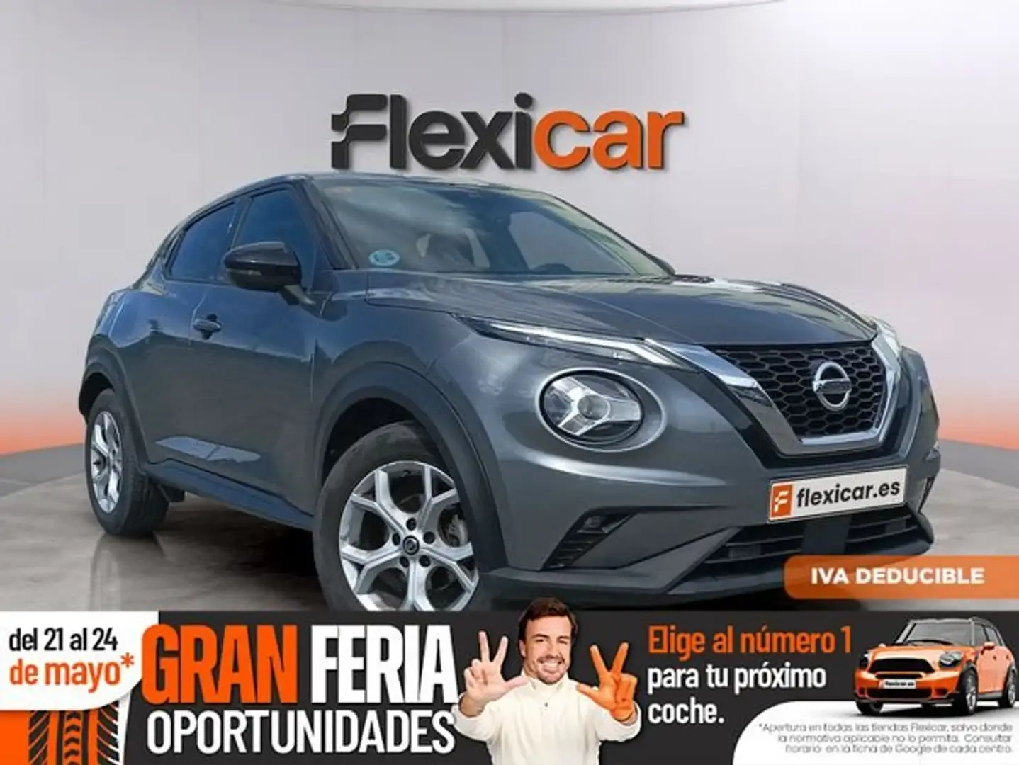 Nissan Juke 1.0 DIG-T N-Connecta 4x2 DCT 7 84kW Gris - 1