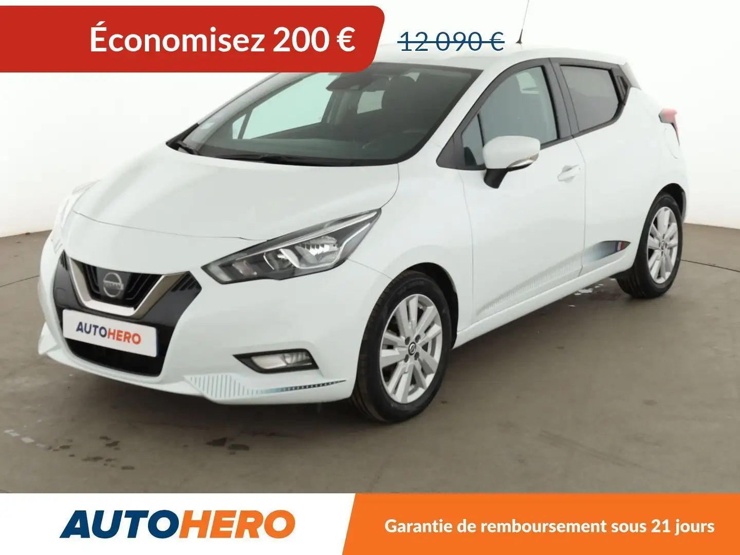 Nissan Micra 1.0 IG-T Made In France Blanc - 1