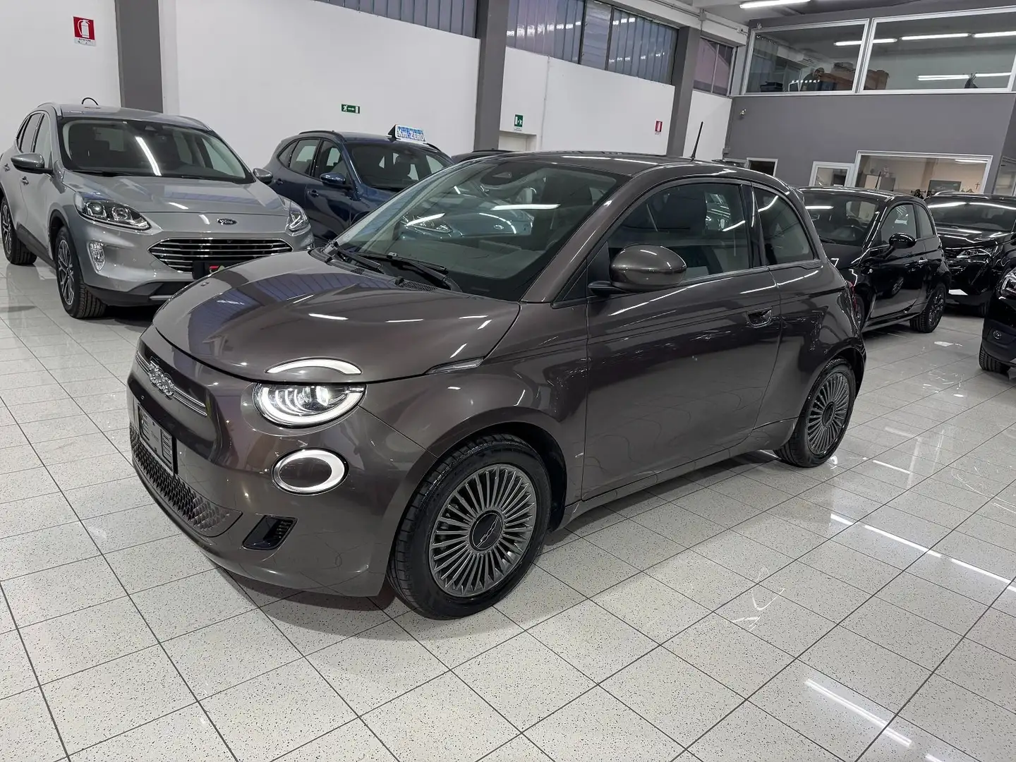 Fiat 500e 42 kWh ikon FUL LED SENSORI SUPER BELLA!!!!!! Grigio - 1