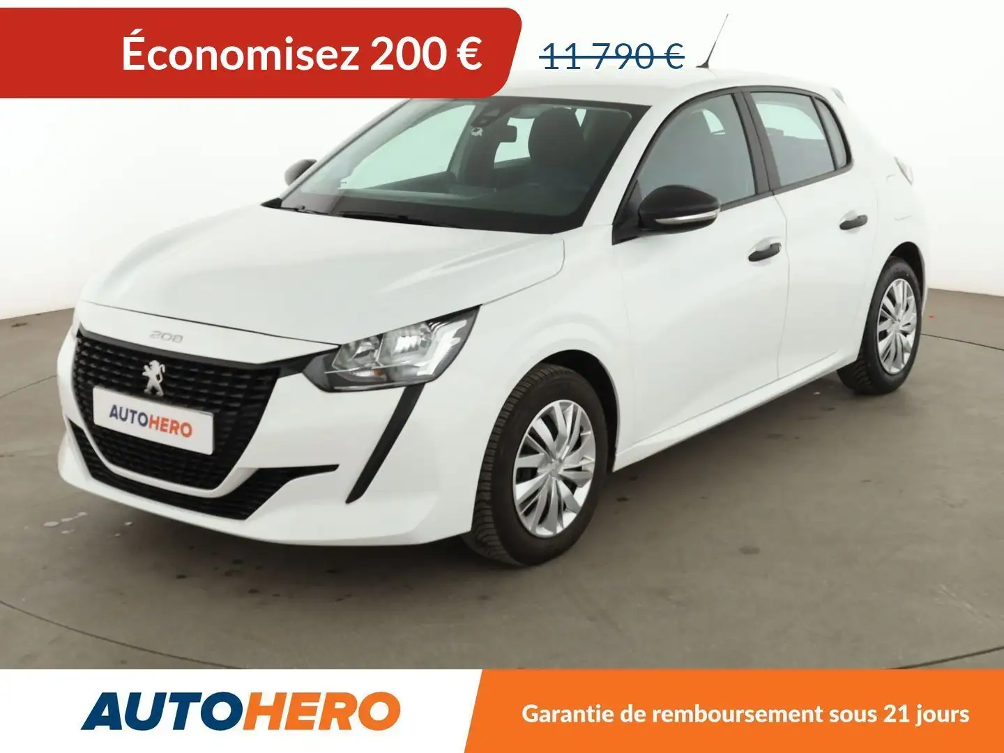 Peugeot 208 Affaire 1.5 Blue-HDi Premium Blanc - 1