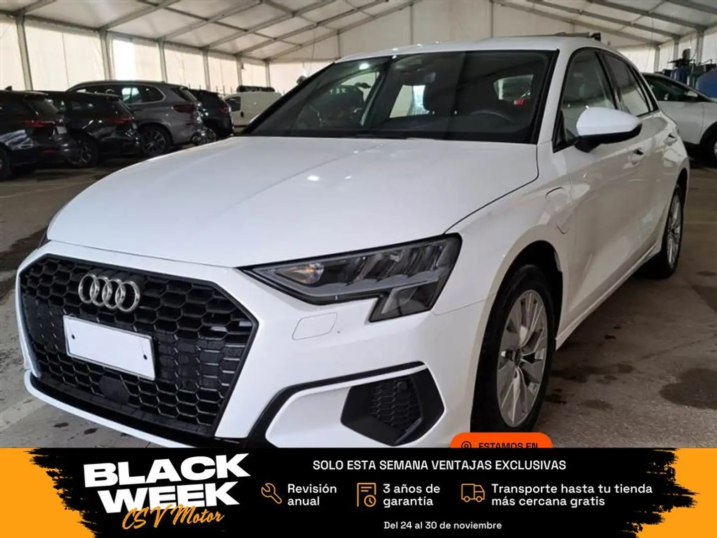 Audi A3 Sportback Advanced 40 TFSI e 150kW S tro Weiß - 1