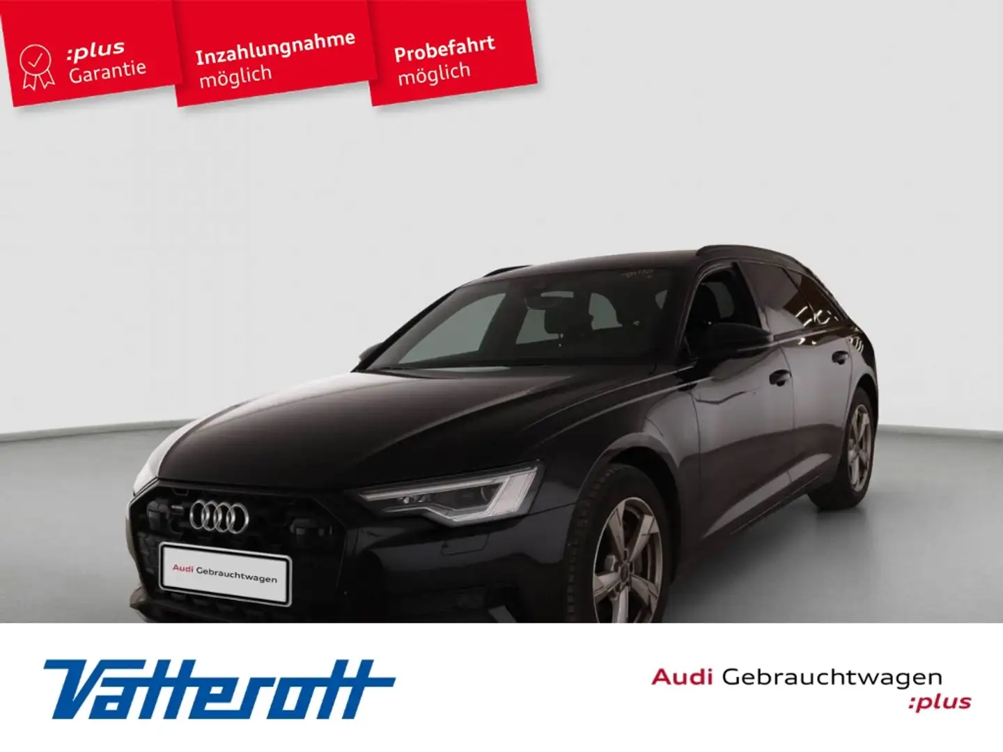 Audi A6 Avant 45 TDI quattro Sport AHK Matrix ACC ParkAssi Schwarz - 1