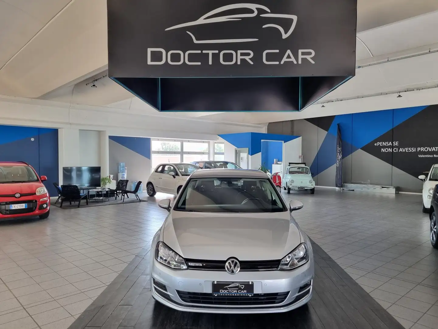 Volkswagen Golf Golf 1.4 TGI 5p. Highline BlueMotion Argento - 1