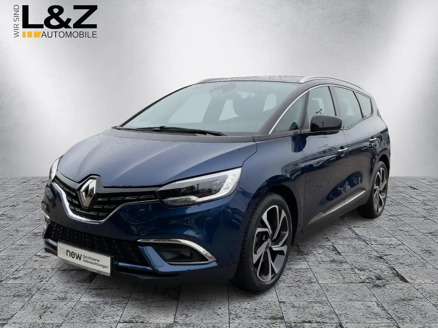 Renault Scenic IV Grand Black Edition TCe 160 EDC GPF Blau - 1
