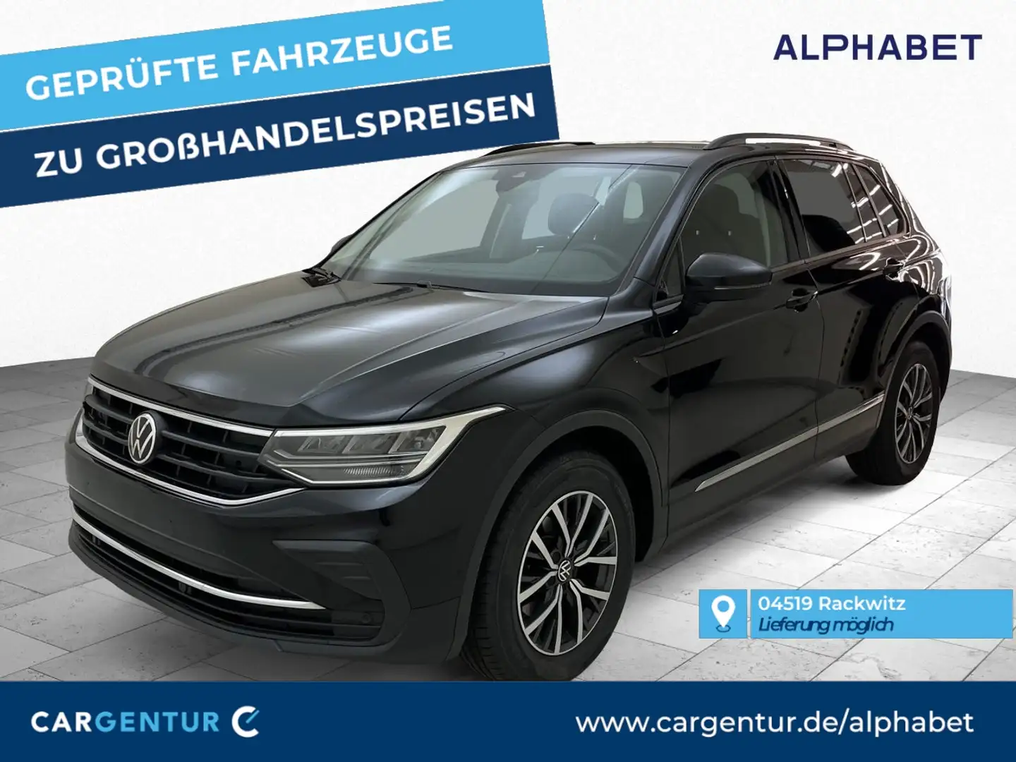Volkswagen Tiguan 2.0 TDI Life ACC El.Heckkl. Key LED Zwart - 1