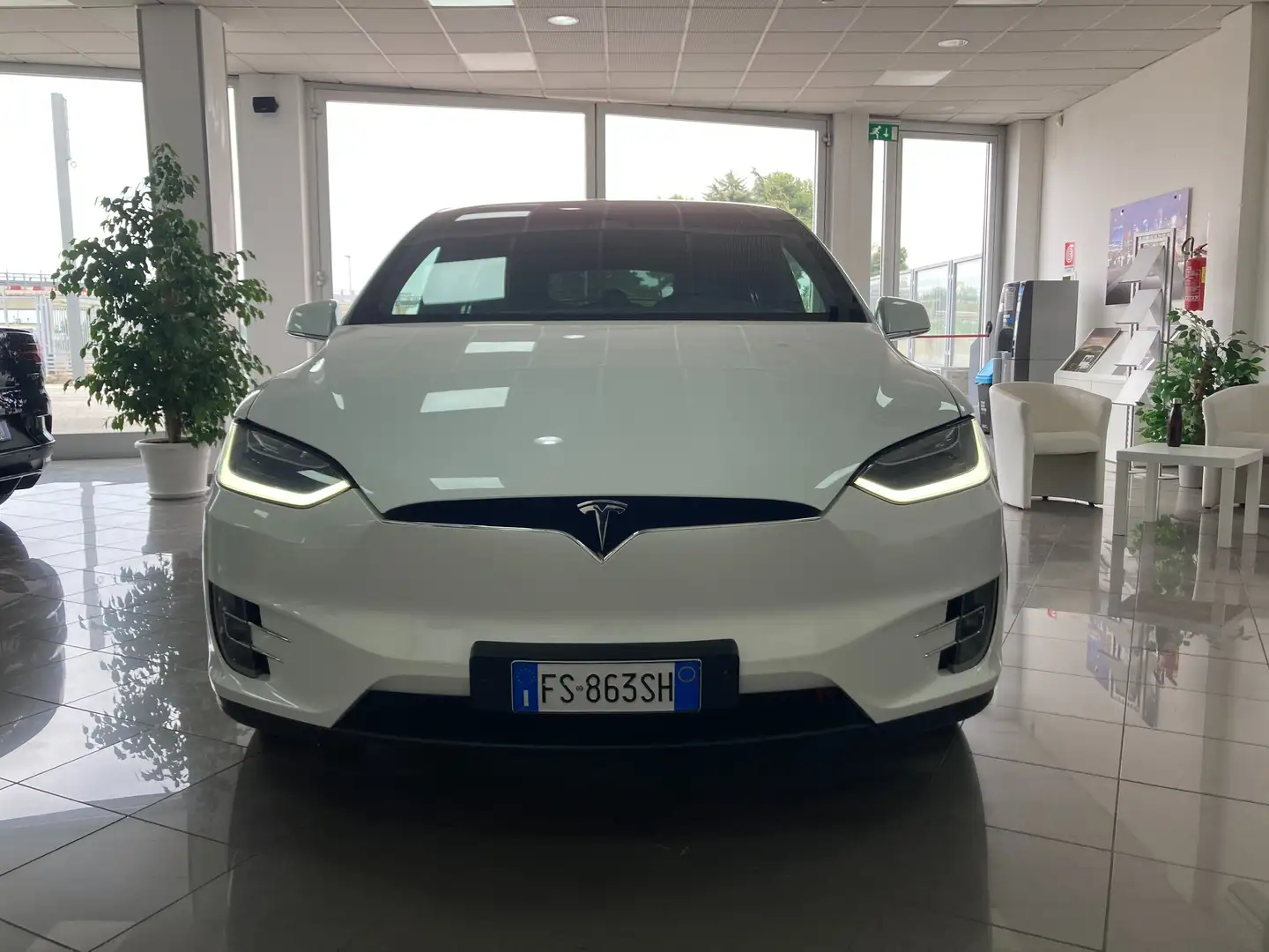 Tesla Model X X 100 Bianco - 1