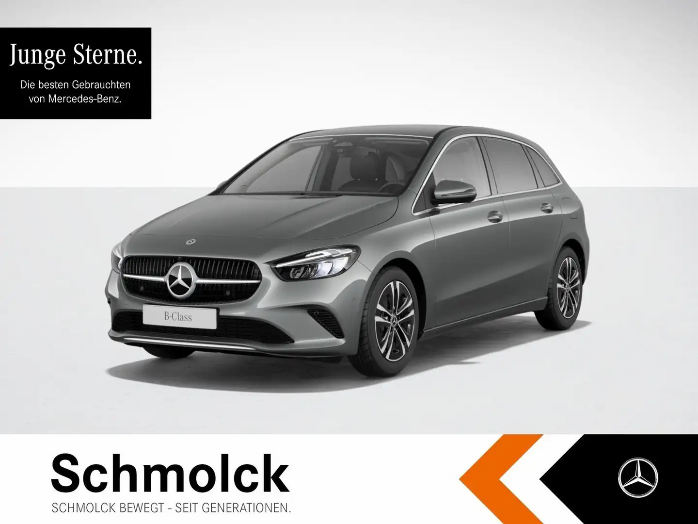Mercedes-Benz B 180 d PROGRESSIVE+8G+LED+AHK+CAM+SPUR+TOTW+SHZ Grau - 1