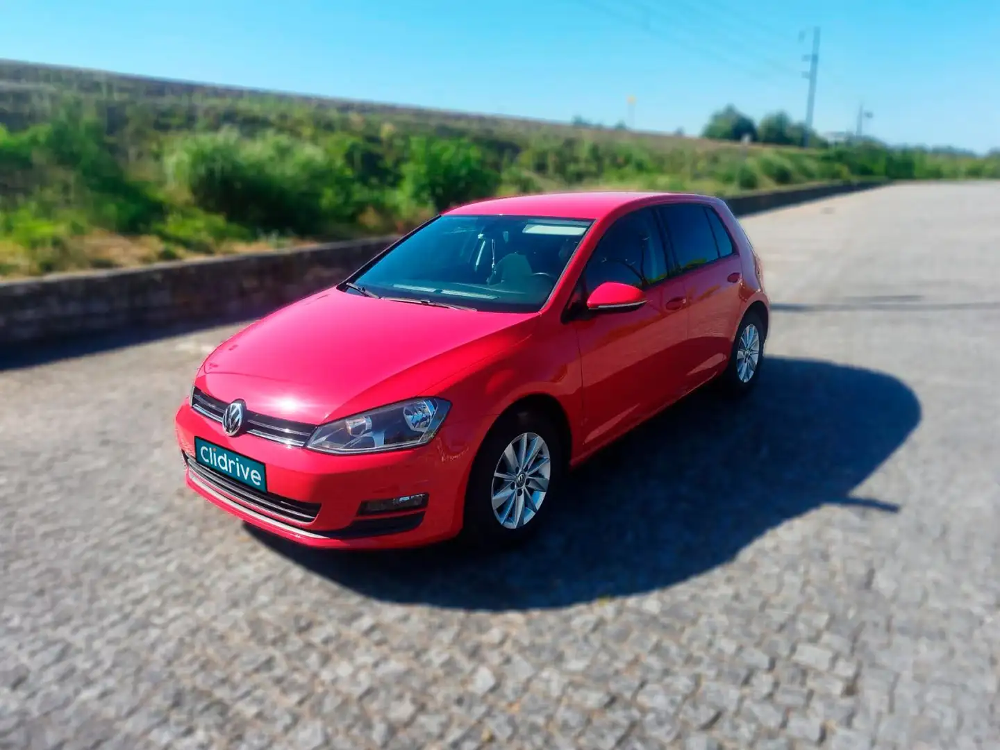 Volkswagen Golf 1.6TDI CR BMT Bluemotion 110 Rojo - 2
