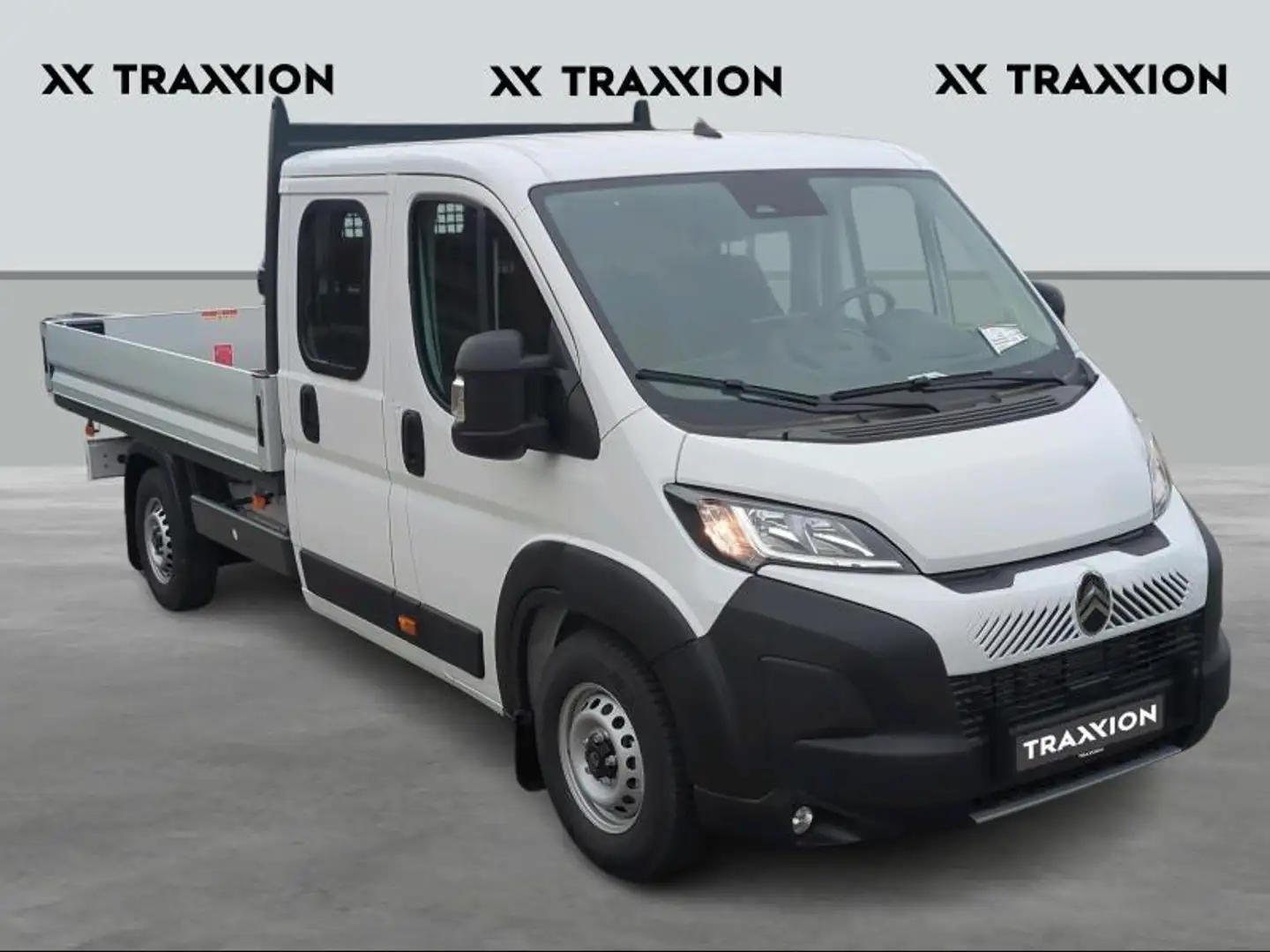 Citroen Jumper Dubbele Cabine + open laadbak 4-35 L4 Biały - 2