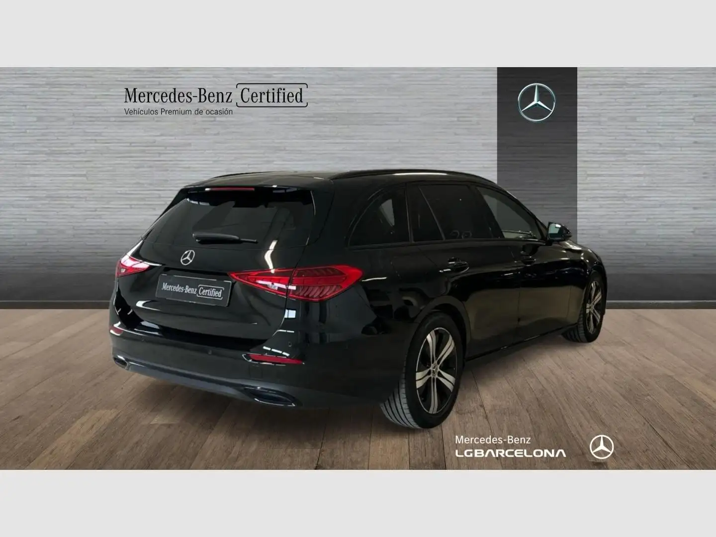 Mercedes-Benz C 200 d Estate Zwart - 2