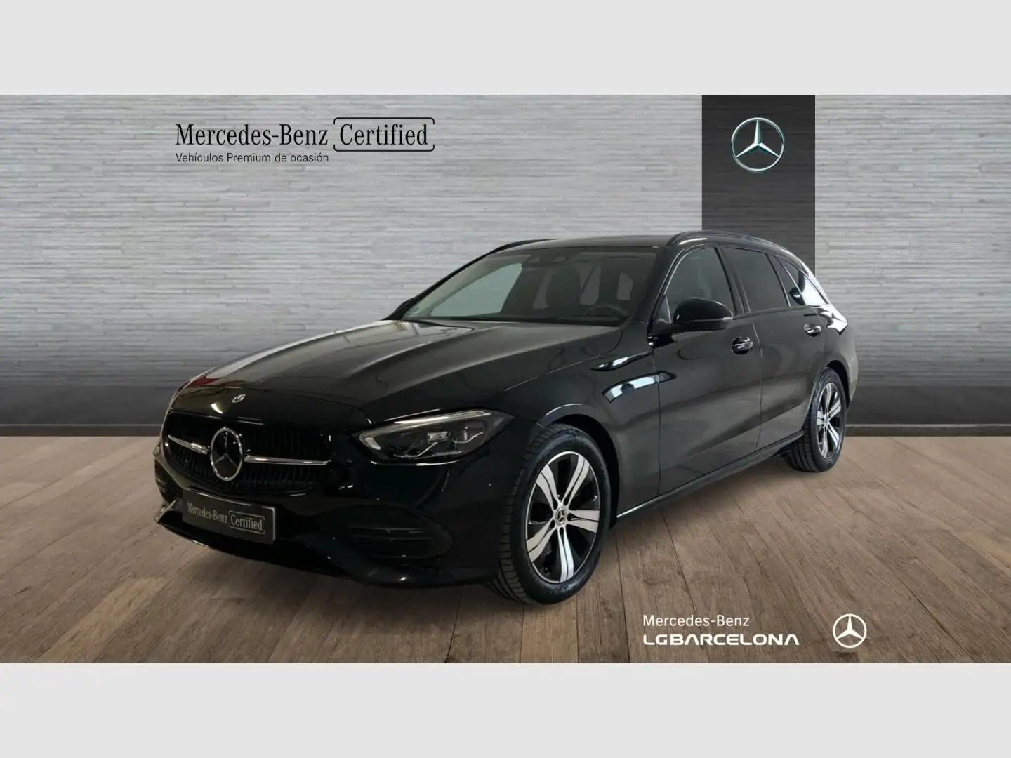 Mercedes-Benz C 200 d Estate Zwart - 1