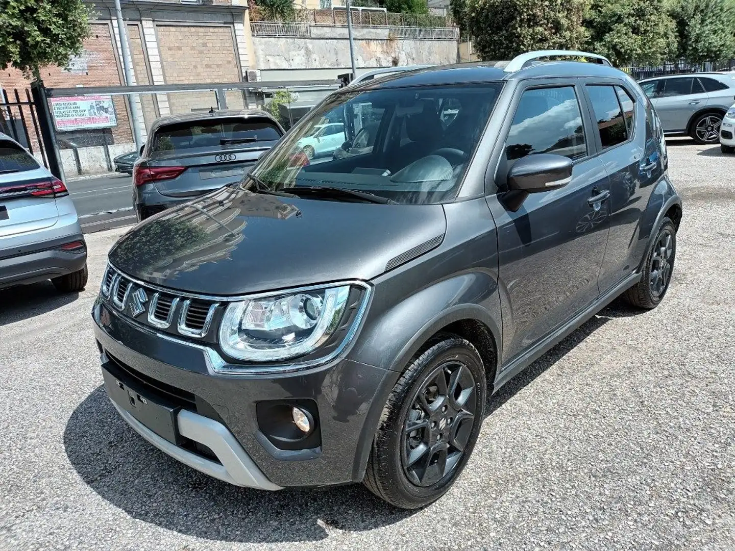 Suzuki Ignis 1200 HYBRID TOP 83CV NAV CARPLAY CAM ITALIA Grijs - 2