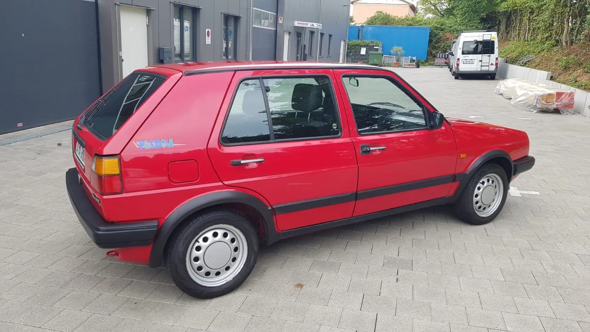 Volkswagen Golf Golf II 19 E " Pasadena " Rouge - 2