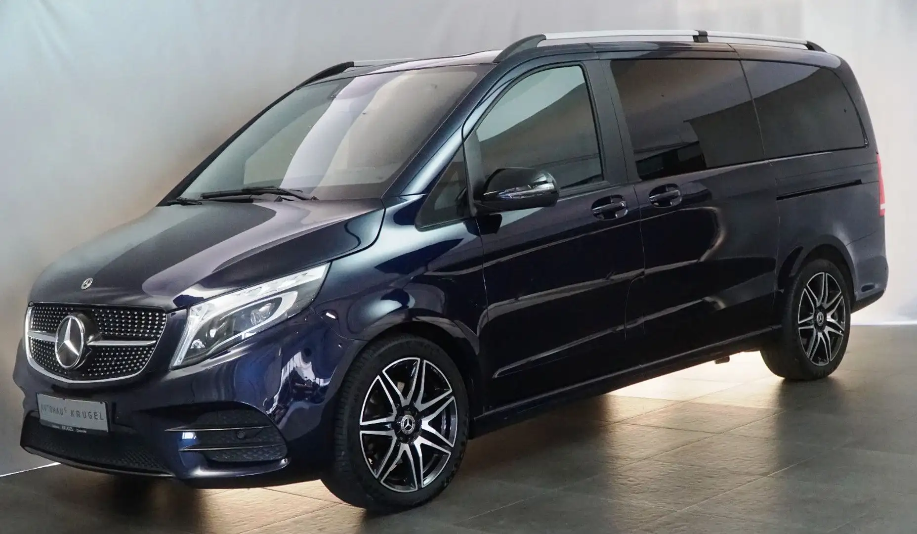 Mercedes-Benz V 300 AMG Sport lang 2xSchiebetür!6Sitzer!Tisch! Blau - 1