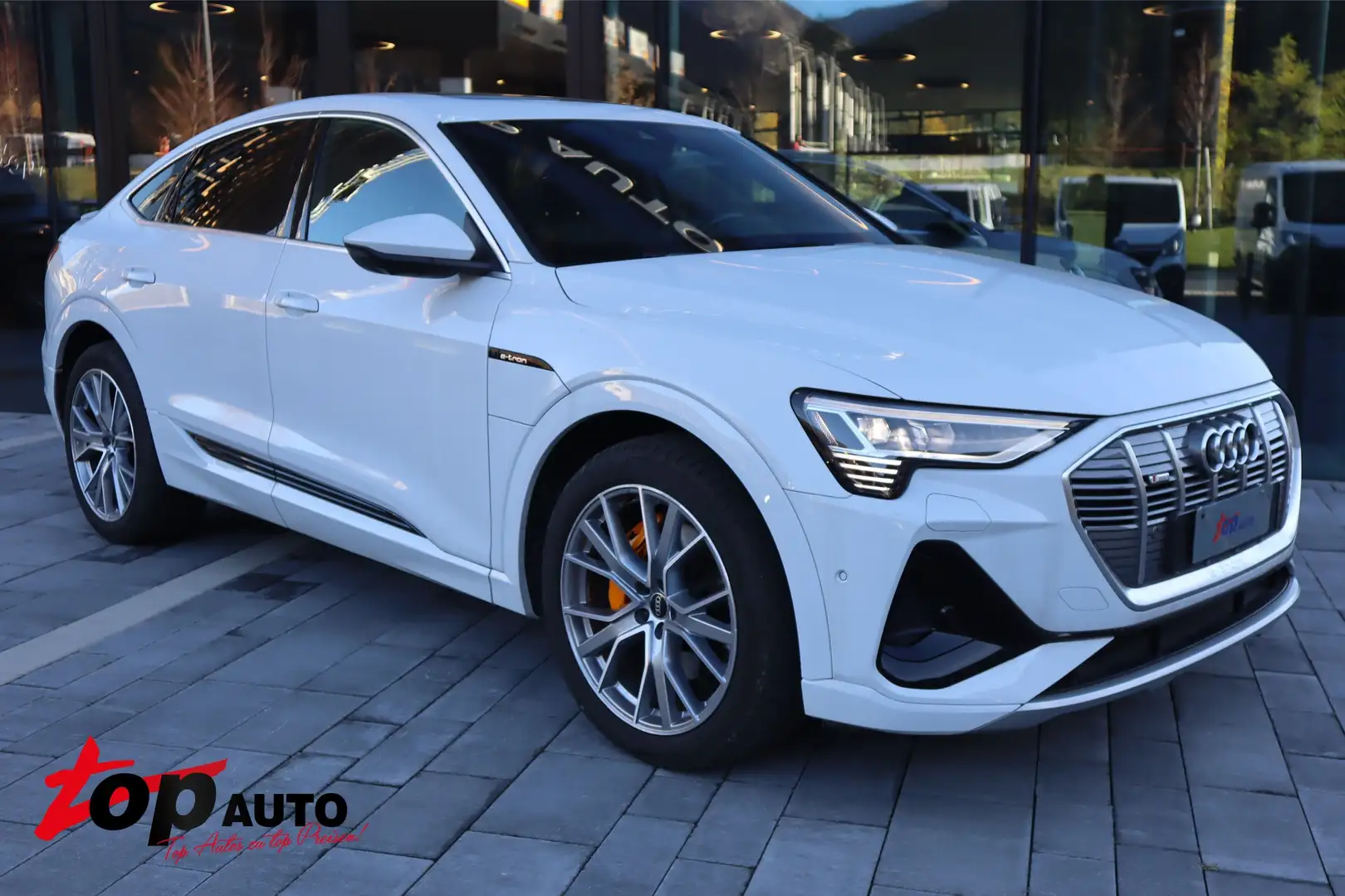 Audi e-tron e-tron SPK 55 S line EDITION FAST quat TETTO MATRI Blanc - 1
