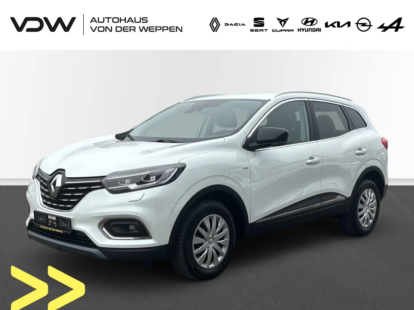 Renault Kadjar Bose Edition TCe 160 EDC Klima Navi Einparkhilfe Blanc - 1