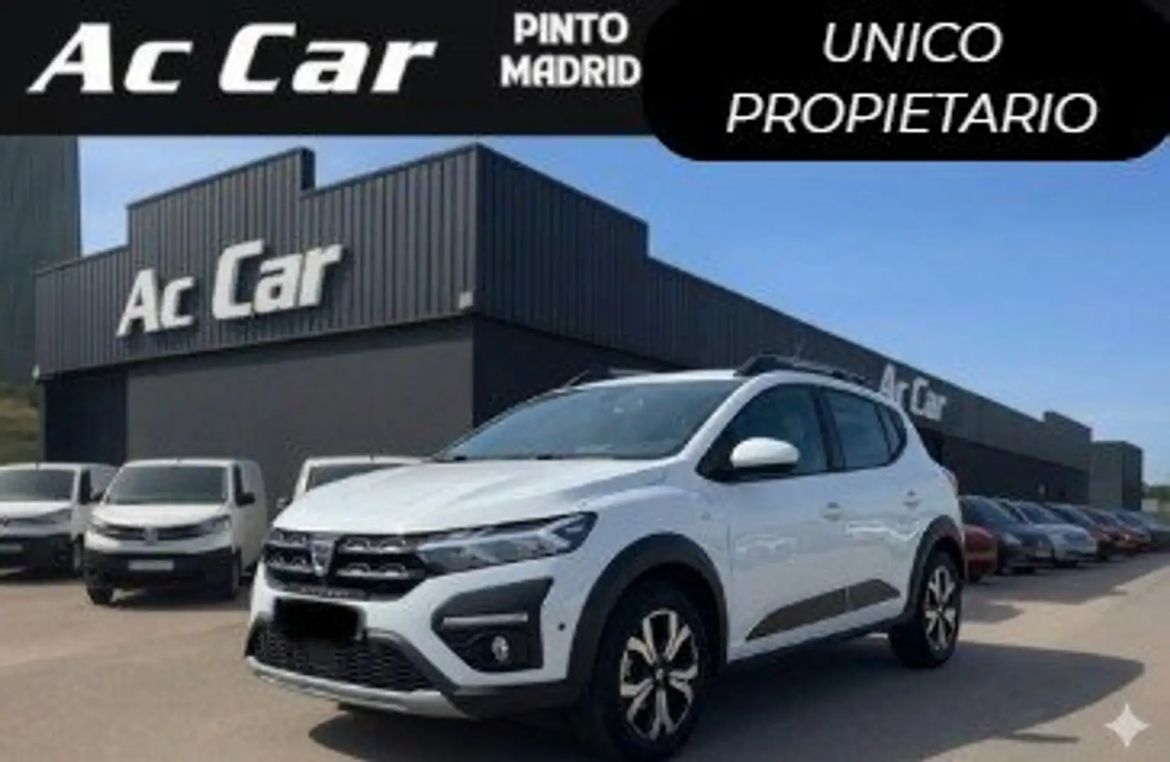 Dacia Sandero Stepway TCe Comfort 67kW Blanco - 1