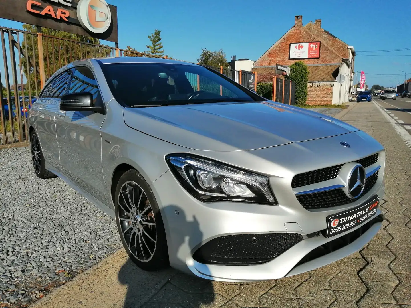 Mercedes-Benz CLA 200 Shooting Break AMG line - Full historique - TVAC Argent - 2