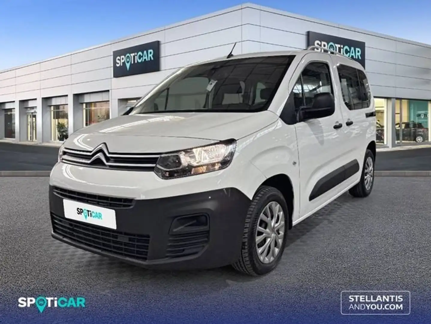 Citroen Berlingo Talla M BlueHDi 100 S&S Live Pack Blanco - 1