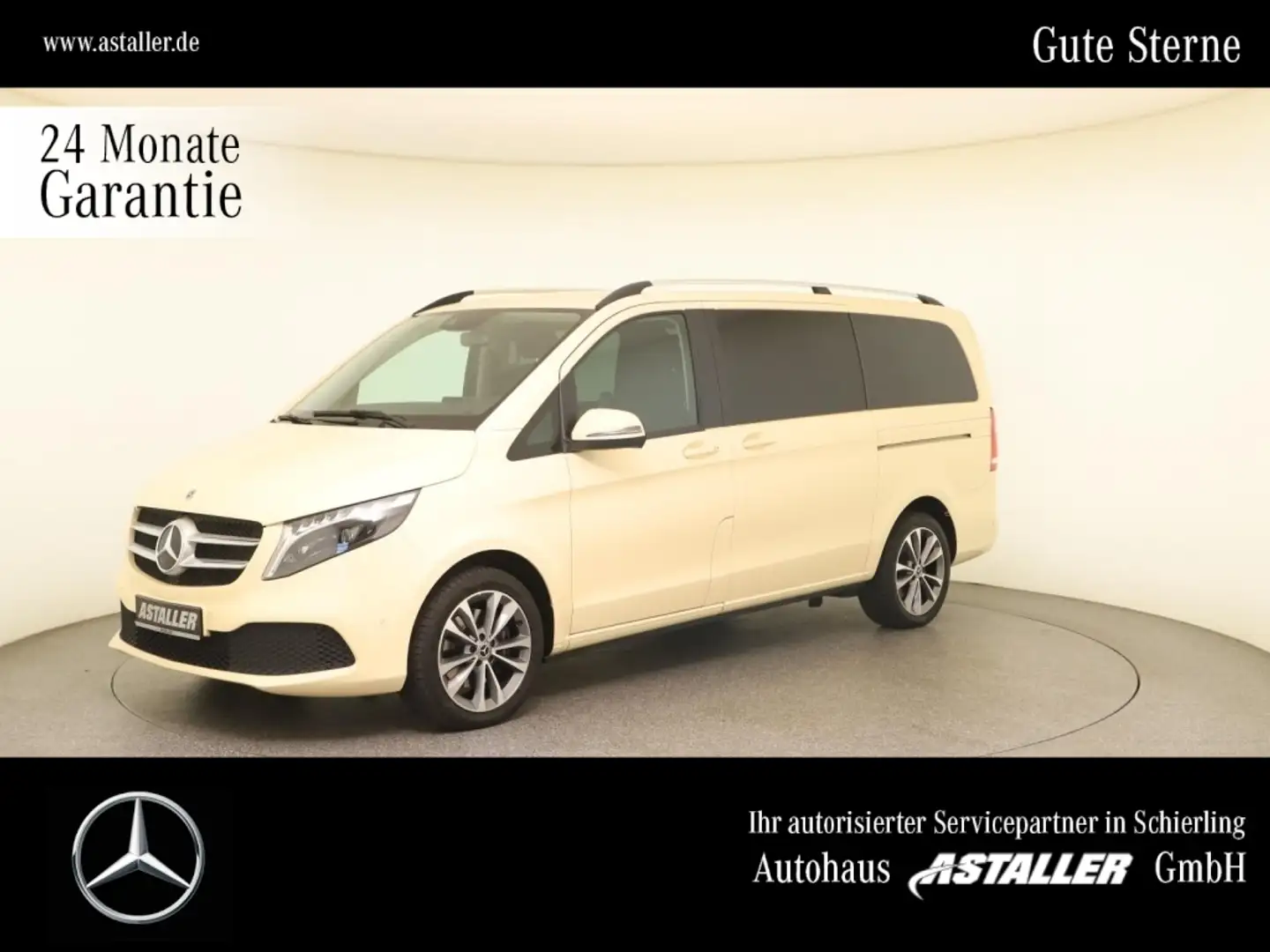 Mercedes-Benz V 300 d Edition Lang L2 Sportp+Distro+el. Türen Beige - 1