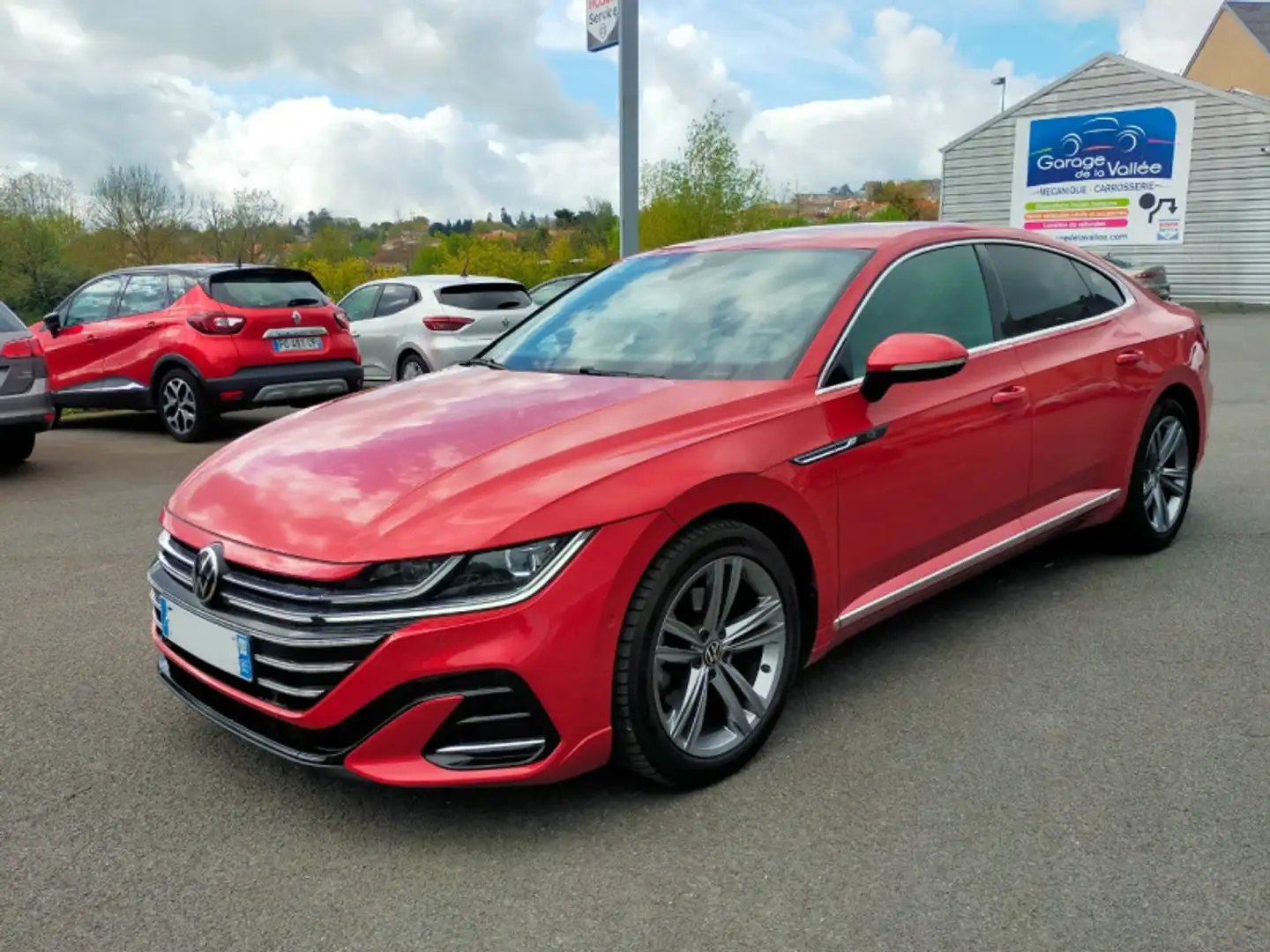 Volkswagen Arteon 2.0 TDI EVO 150CH R-LINE DSG7 Rouge - 1