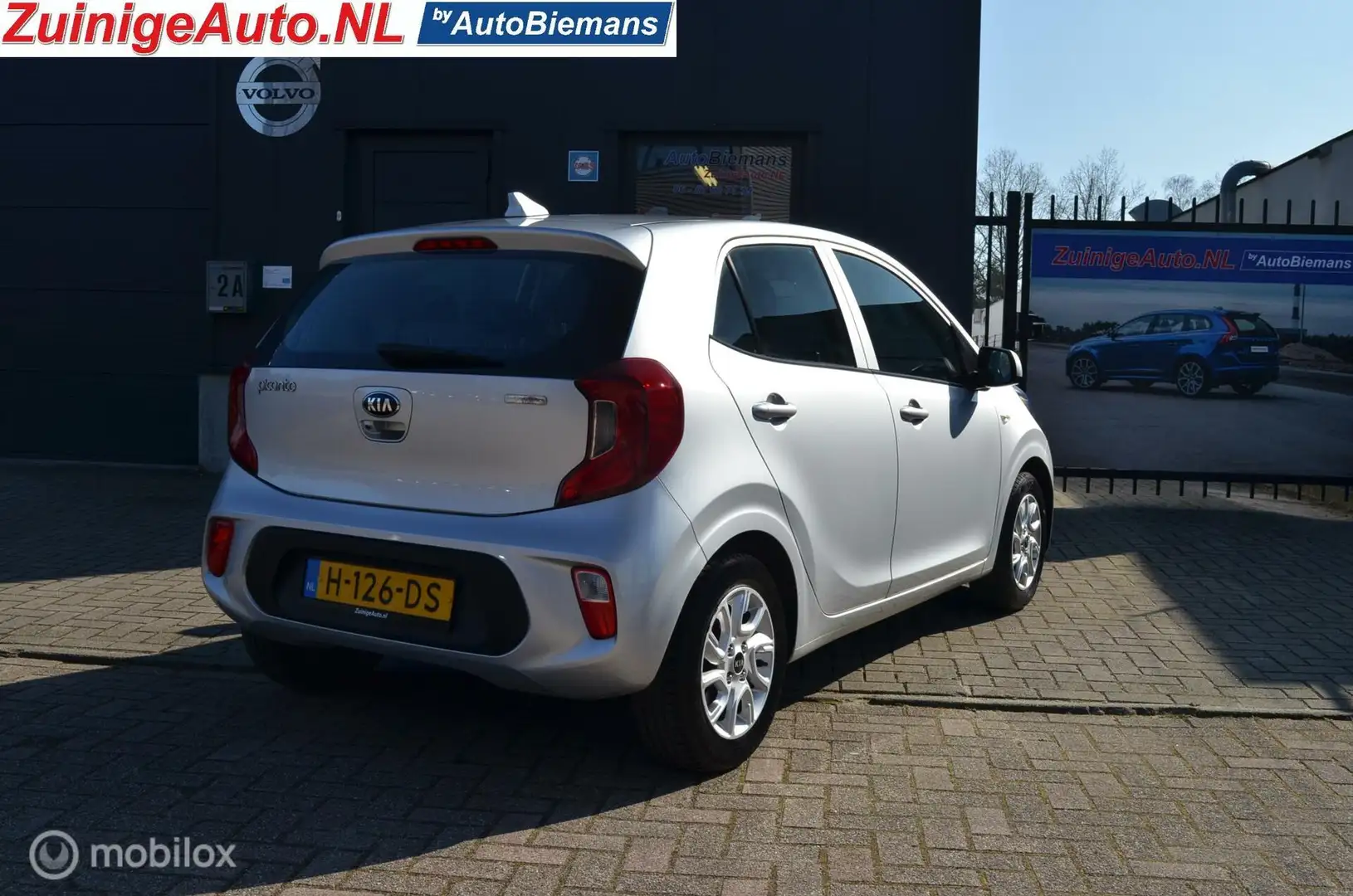 Kia Picanto 1.0 DynamicLine Navi Apple Carplay Camera 2020 5 p Grijs - 2