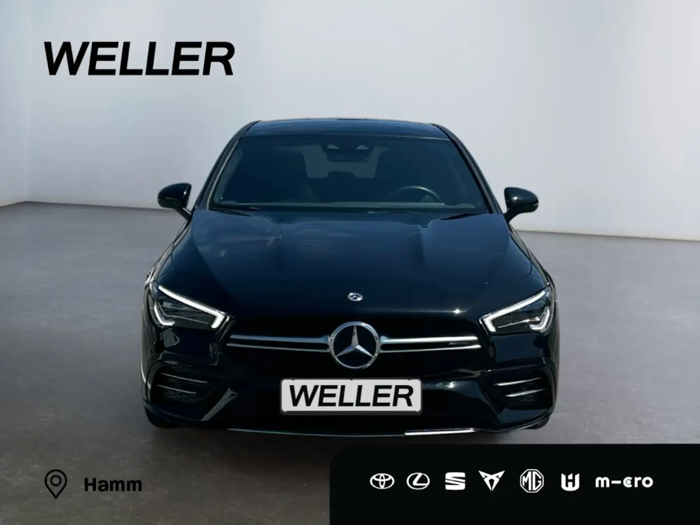 Mercedes-Benz CLA 35 AMG 4M *AHK*Pano*Burmester* Noir - 2