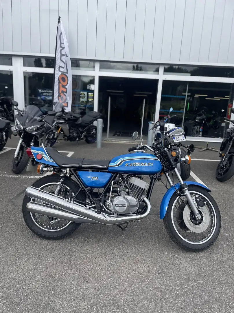 Kawasaki 750 H2 Blue - 1
