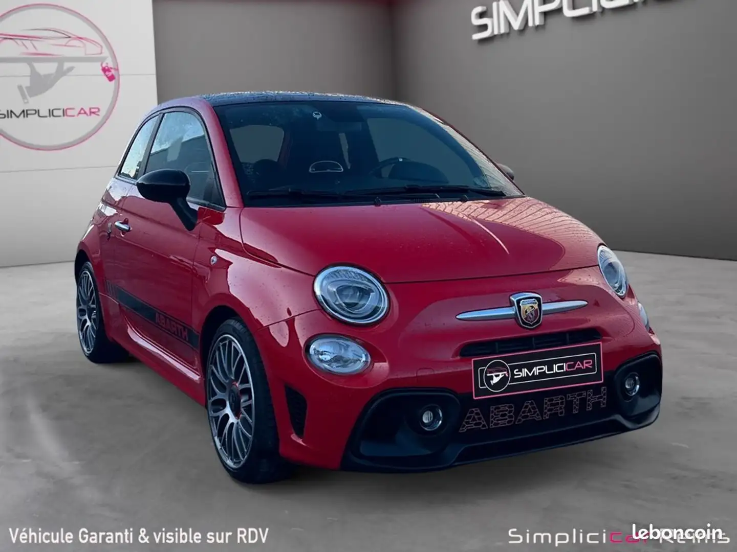 Abarth 500 II phase 2 595 1.4 T-Jet 145 Ch Garantie 12 mois Rouge - 1